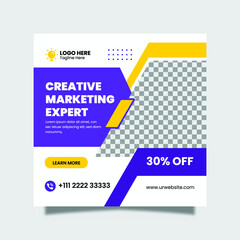 Corporate Social Media Post Template