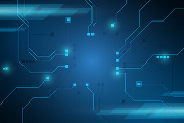 Abstract hi tech. Abstract digital background with technology. Vector abstract technology.