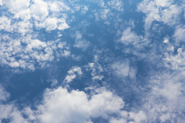 blue sky with clouds