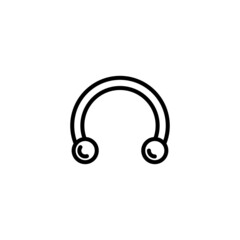 Jewelery Linked Vector Line Icons.