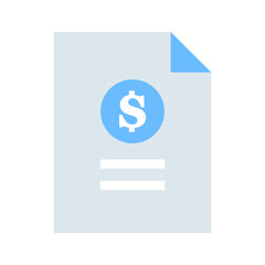 Budget report Vector icon which is suitable for commercial work and easily modify or edit it

