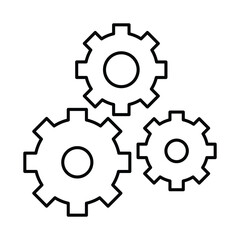 Configuration Vector icon which is suitable for commercial work and easily modify or edit it

