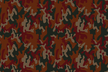 Full seamless abstract military camouflage skin pattern vector for decor and textile. Army masking design for hunting textile fabric printing and wallpaper. Design for fashion and home design.
