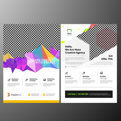 Modern And corporate business flyer