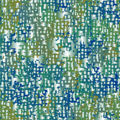 Obraz premium Full seamless summer distressed military camouflage skin pattern vector for decor and textile. Boys and girls textile fabric printing and wallpaper.