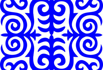 Fototapeta premium The ethnic ornaments has been used since ancient times to decorate household items, accessories, clothing, horse harness, as well as the traditional dwelling of nomads – yurts, inside and out. 
