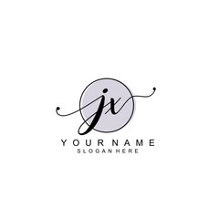 JX initial Luxury logo design collection