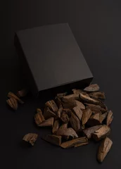 Foto op Plexiglas A black box containing agarwood © mohamed