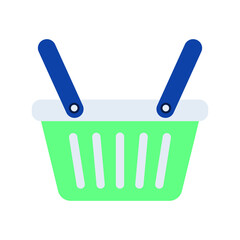 Shopping basket Vector icon which is suitable for commercial work and easily modify or edit it

