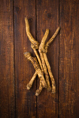 Spicy horseradish root
