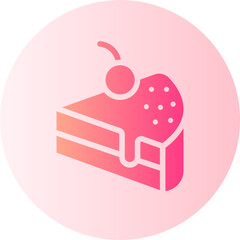 cake gradient icon