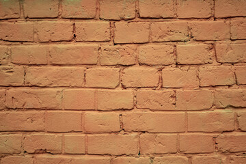 background texture of brickwork painted wall