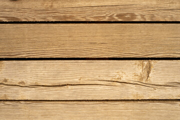 Fototapeta premium Old wooden background. Wooden table or floor.