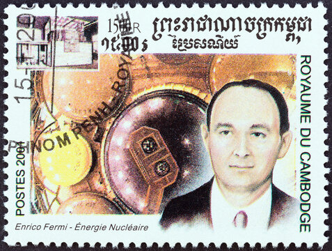 Enrico Fermi, nuclear energy (Cambodia 2001)