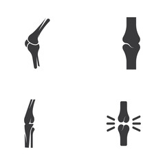 Bone logo icon vector design template illustration