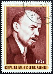 Vladimir Ilyich Lenin (Burundi 1970)