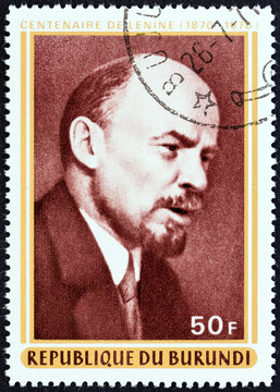 Vladimir Ilyich Lenin (Burundi 1970)
