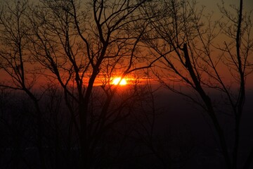 Fototapeta premium Sonnenuntergang 