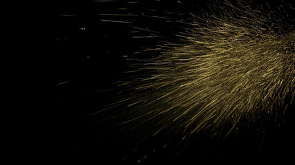 light bokeh gold texture overlay background