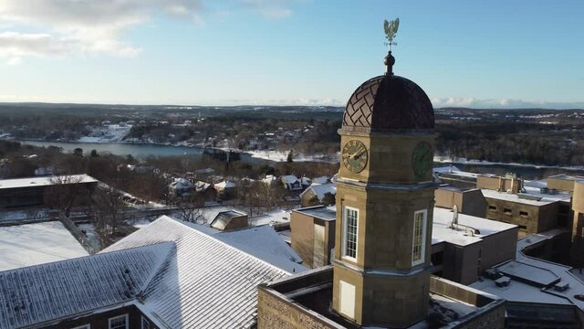 Halifax, Nova Scotia- Dalhousie University, Henry Hicks Building in Winter