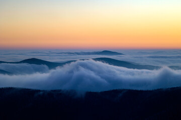 Sea of Clouds Australia 雲海　オーストラリア