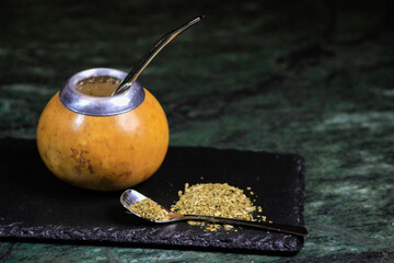 Yerba Mate. Traditional Argentinian beverage
