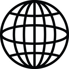 Global Communications Vector Icon Design Illustration