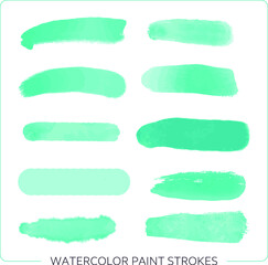 watercolor paint strokes