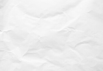 White wrinkle recycle paper background