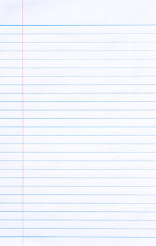 Notebook Lined Paper Background