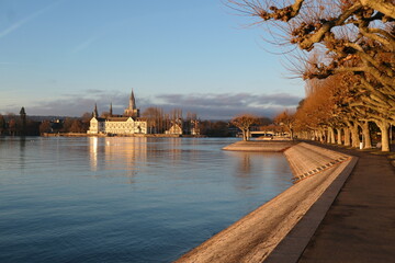 Morgenidylle auf der Konstanzer Uferpromenade