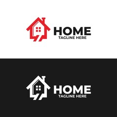 house logo vector template. logo housing. real estate logo.