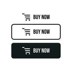 Fototapeta premium Buy now sign icon online buying button. Vector isolated on white background
