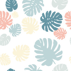 Pattern with famous monsters