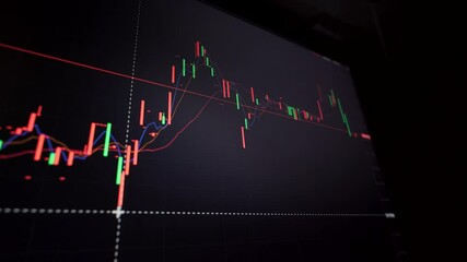 Online virtual currency real-time K-line