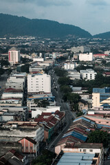 Fototapeta na wymiar view of the city kuantan pahang