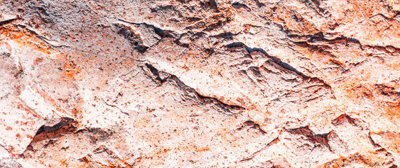 Rock porous texture and background.