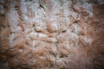 Cracked clay texture of clay wall for background and texture.