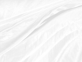 Obraz na płótnie Canvas beauty silky shine abstract line on soft white fabricmulti curve background