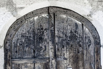 Ancienne porte d'alpage