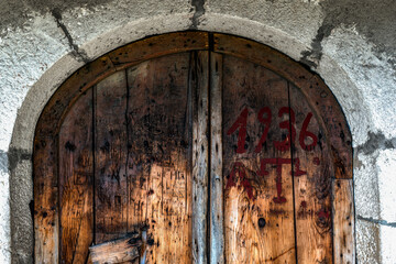 Ancienne porte d'alpage