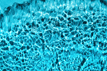 Surface of clean water with ripples