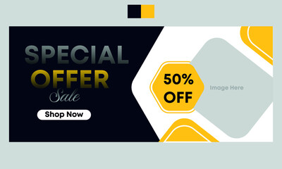 Special Offer Cover Design Template