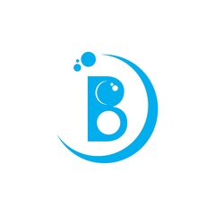 Bubble icon logo vector