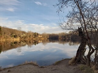 reflection in the water