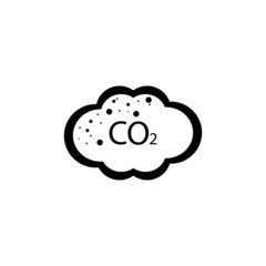 Co2 icon logo vctor