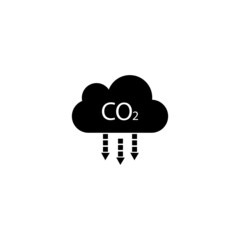 Co2 icon logo vctor