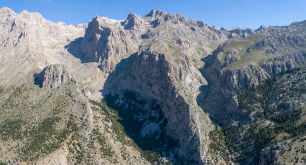 The holy shrine of mountaineers. Demirkazik mountain