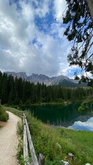 dolomites Alps travel. Smartphone photos