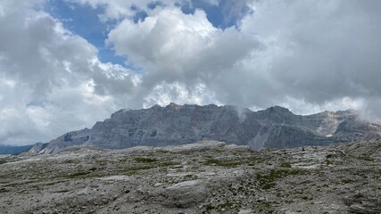 dolomites Alps travel. Smartphone photos